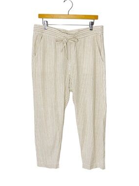 GAP Linen Stripe Easy Pants